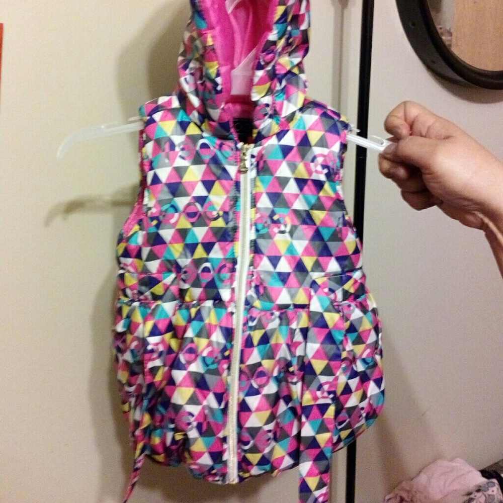 Girls hooded Coogi vest